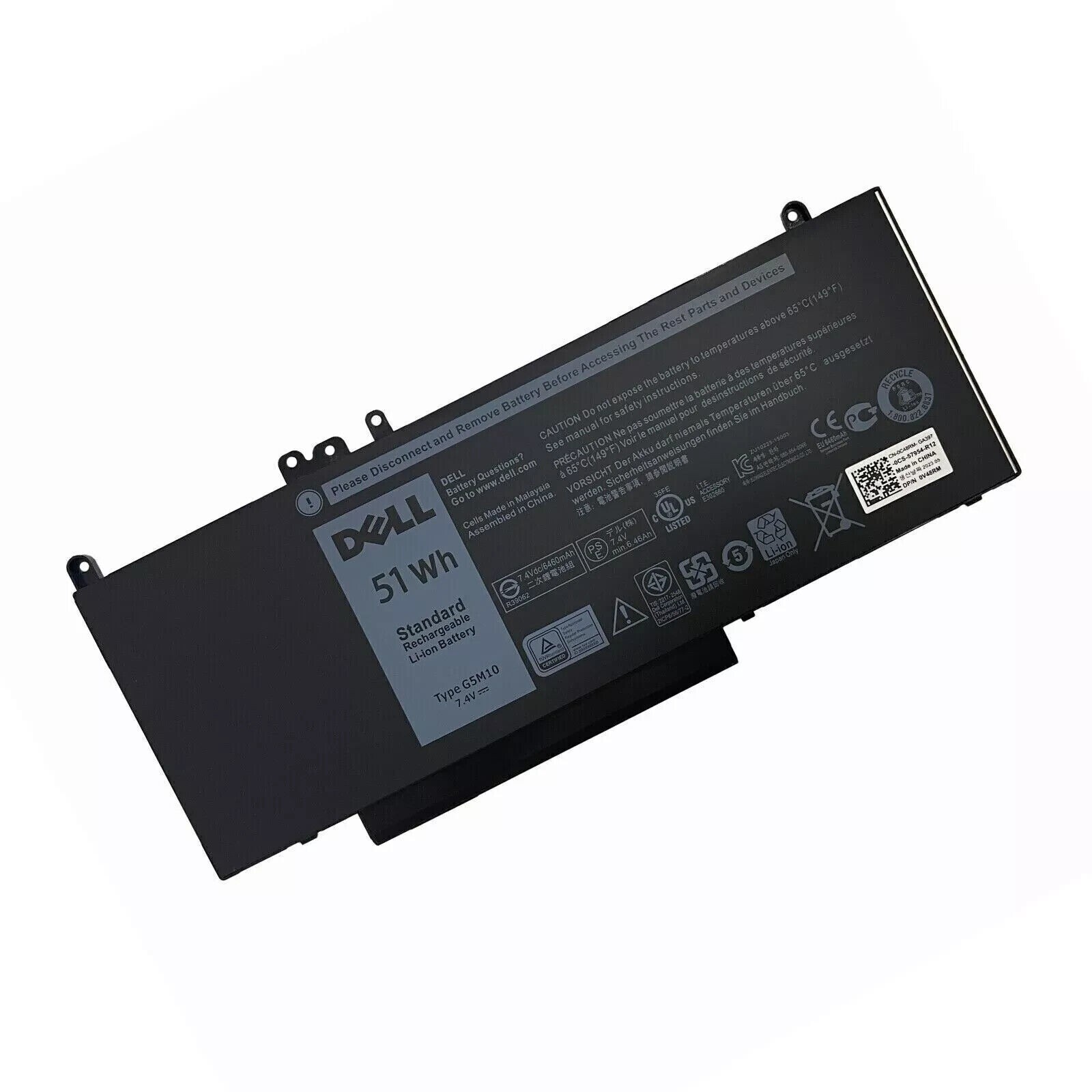 Genuine 51WH G5M10 Battery for Dell Latitude E5450 E5550 E5570 E5470 E5270 8V5GX
