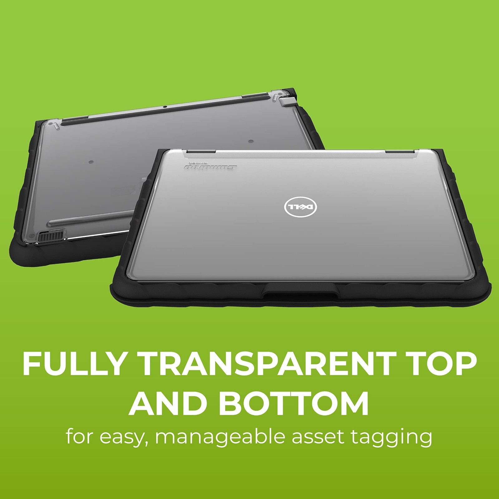 Custom DropTech Case for Dell Latitude 3190 11″ 2-in-1 – Drop Tested, Rubberized