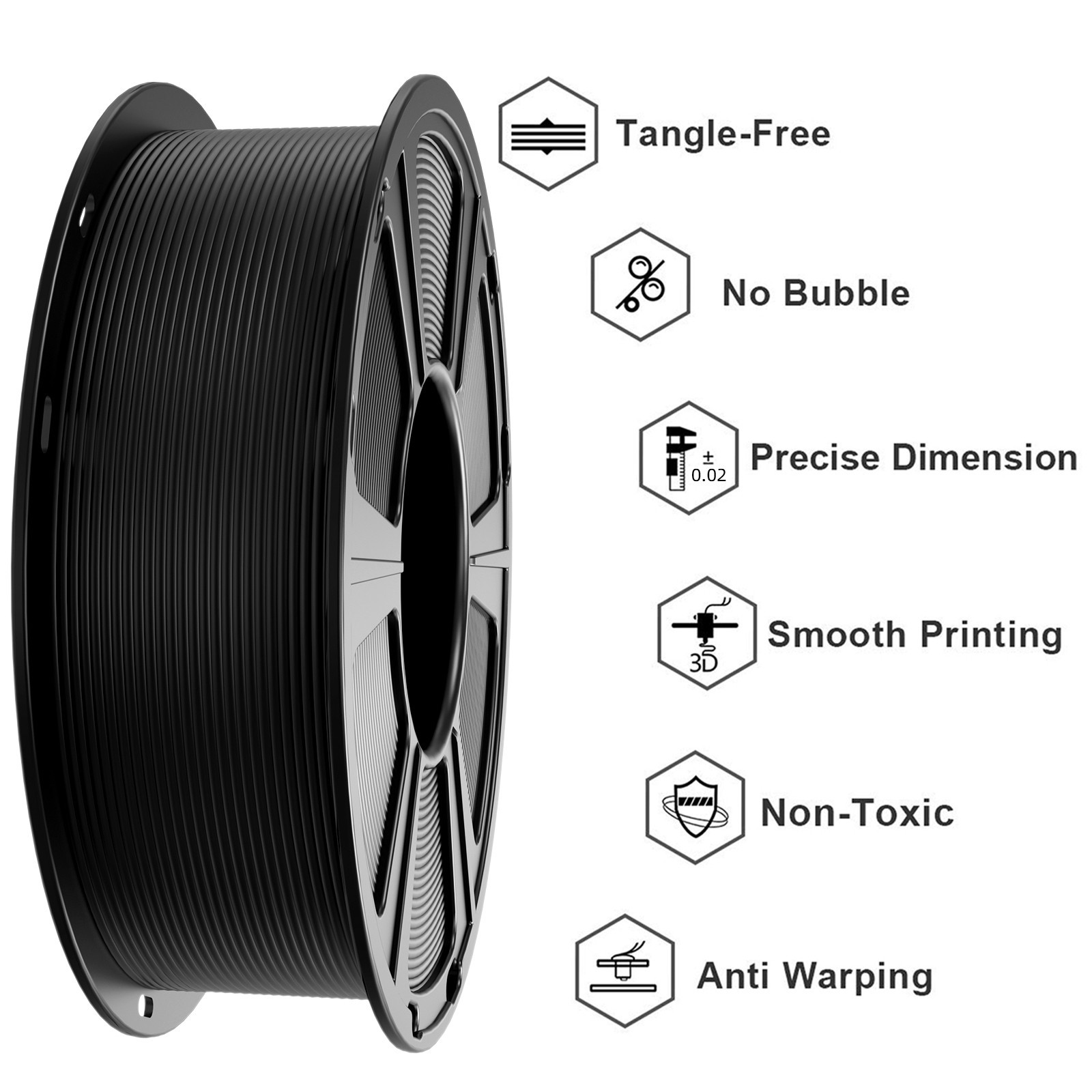 【Buy 6 Get 4 Free!Add 10】GEEETECH 3D Printer Filaments PLA /ABS+/PETG/TPU 1.75mm