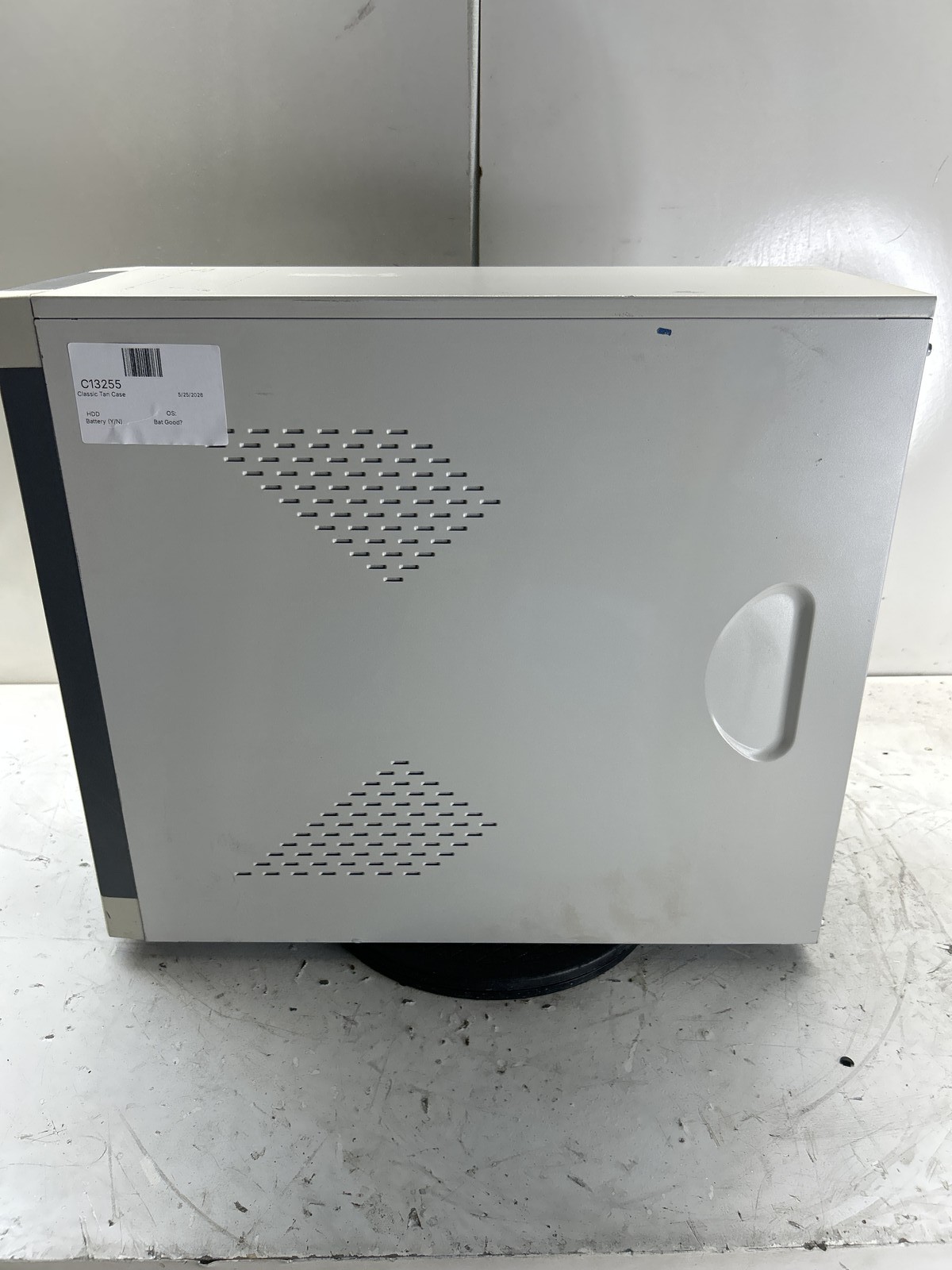 Vintage Retro Beige ATX Case Sleeper PC Computer Case