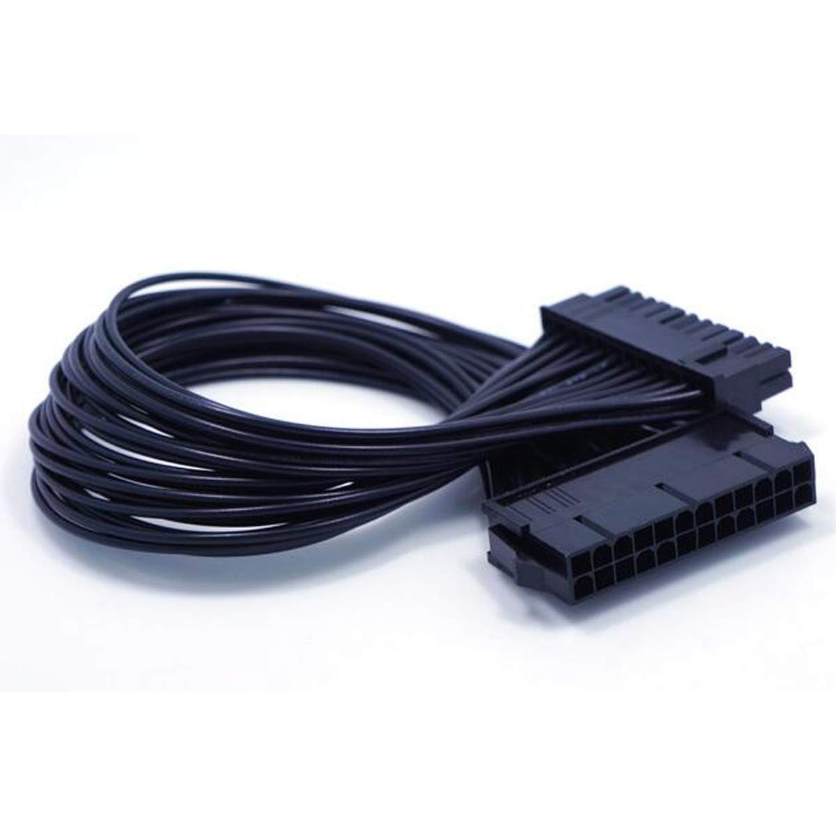 ATX 24 Pin Motherboard Power Extension Cable, 12.6in Internal PC PSU Male Cord