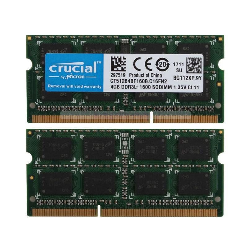 4GB 8GB 16GB 32GB DDR3L 1600MHz PC3L-12800S 204-Pin 1.35V SO-DIMM Laptop Ram Lot