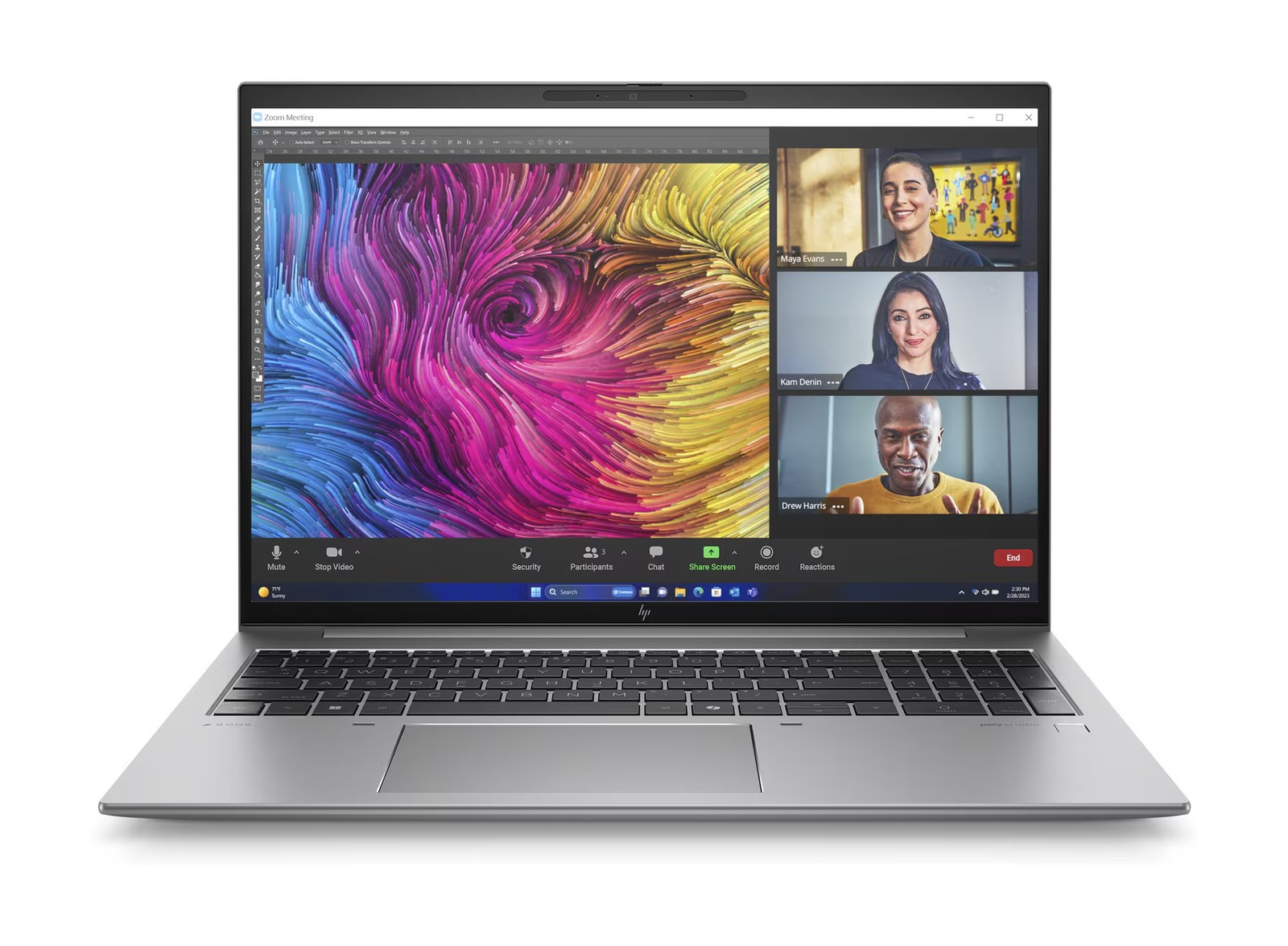 HP Zbook Firefly 14 G11 14″ Laptop Ryzen 5 Pro 8640HS 16GB 512GB SSD W11P