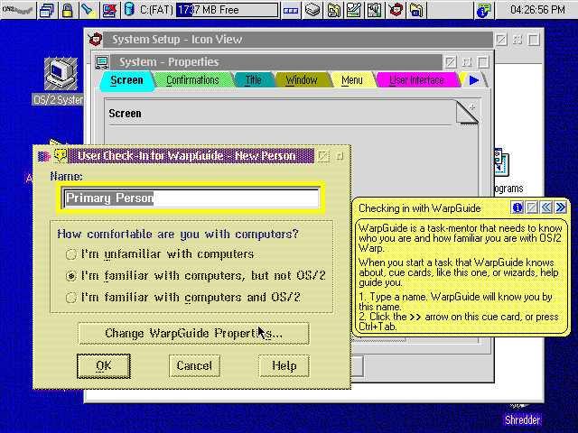 OS/2 Warp version 4.52 Installation CDs