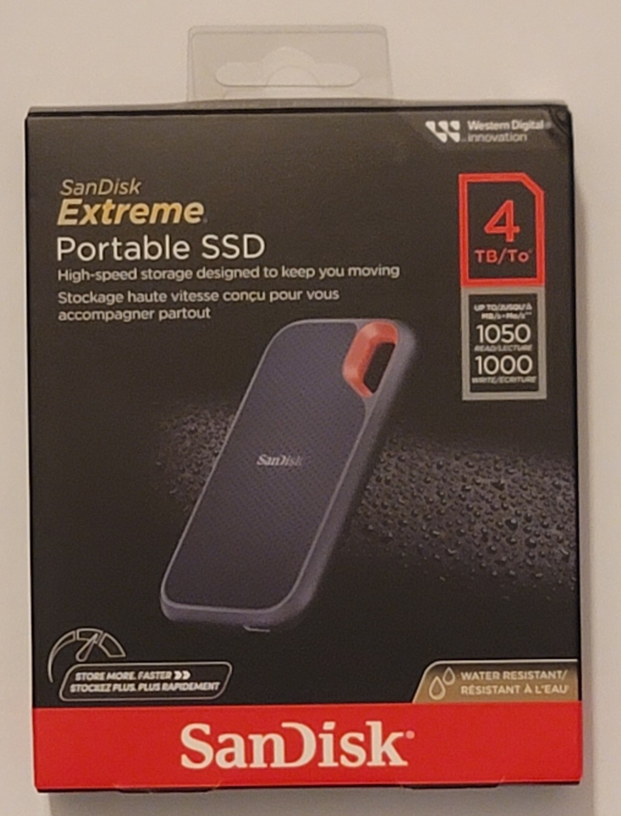 SanDisk Extreme PRO V2 4TB USB-C Portable External SSD (SDSSDE61-4T00-G25)