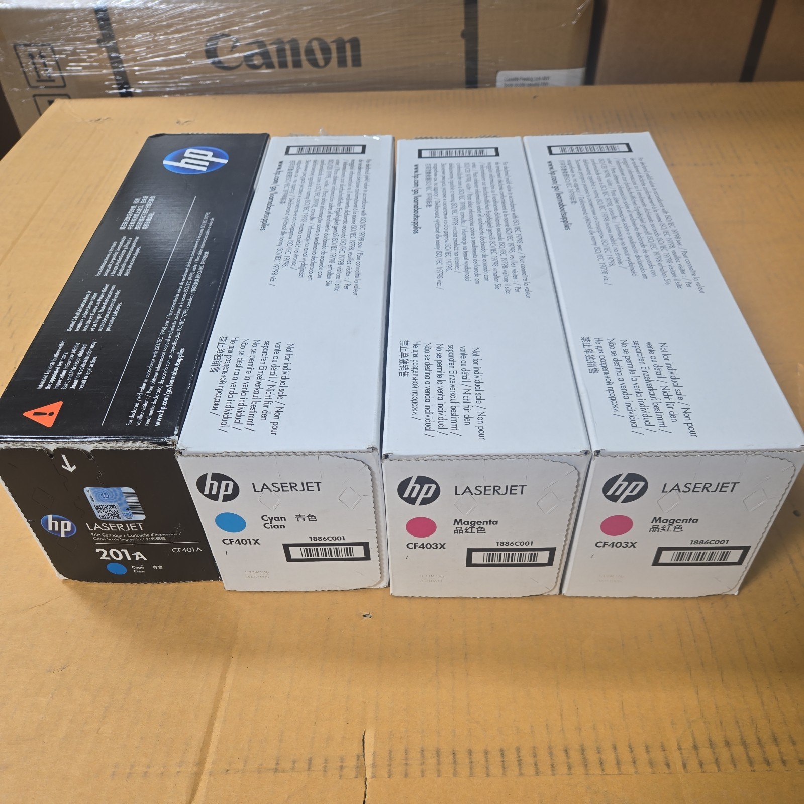 Genuine HP CF401A / CF401X/ CF403X Toner