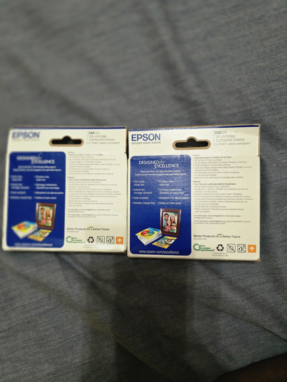 Epson 288 Black Ink Cartridge 2-Pack One Expires 04/27, The Other Expired 03/25