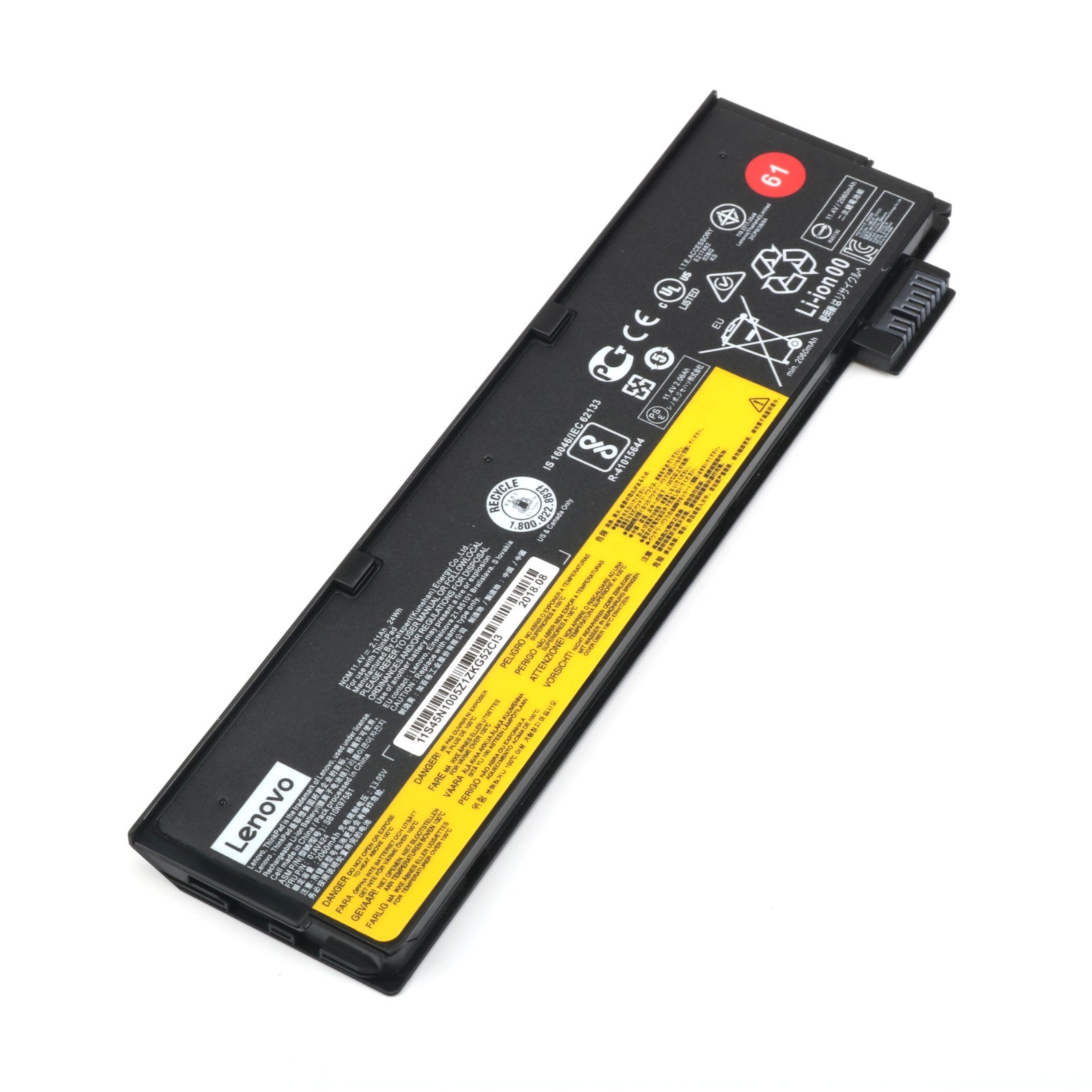 61 Genuine 01AV423 01AV424 Battery for Lenovo ThinkPad T480 T470 T580 T570 P51S