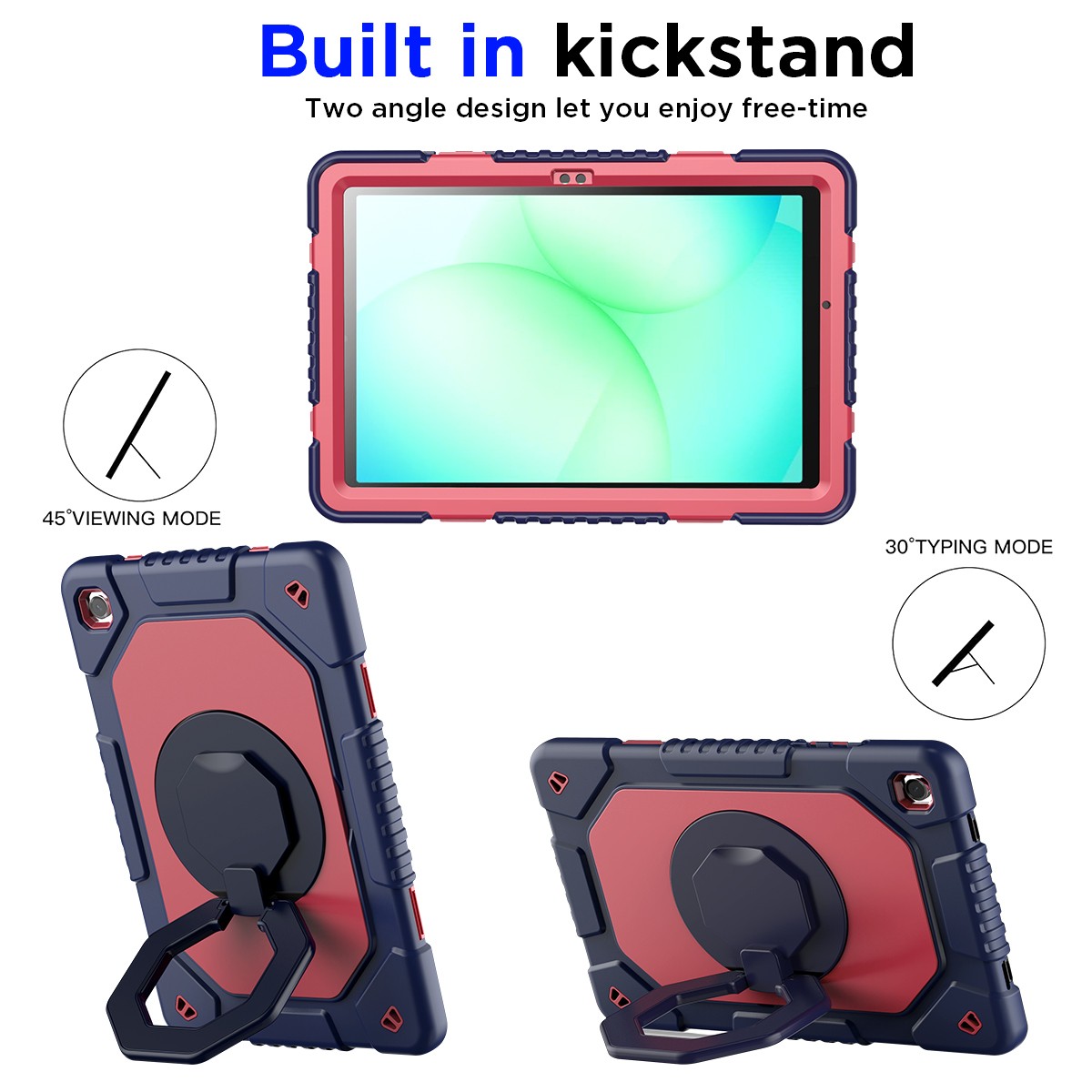 For Samsung Galaxy Tab A11+ 5G Tablet Case Shockproof Heavy Duty Rugged Cover