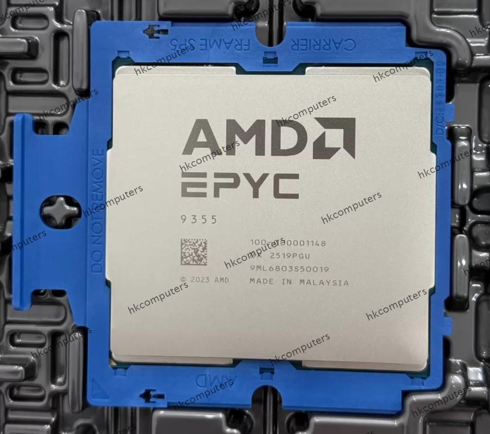 Unlocked AMD EPYC 9355 CPU 3.55GHz 32Core 64Thread TURIN SP5 ZEN5 100-000001148