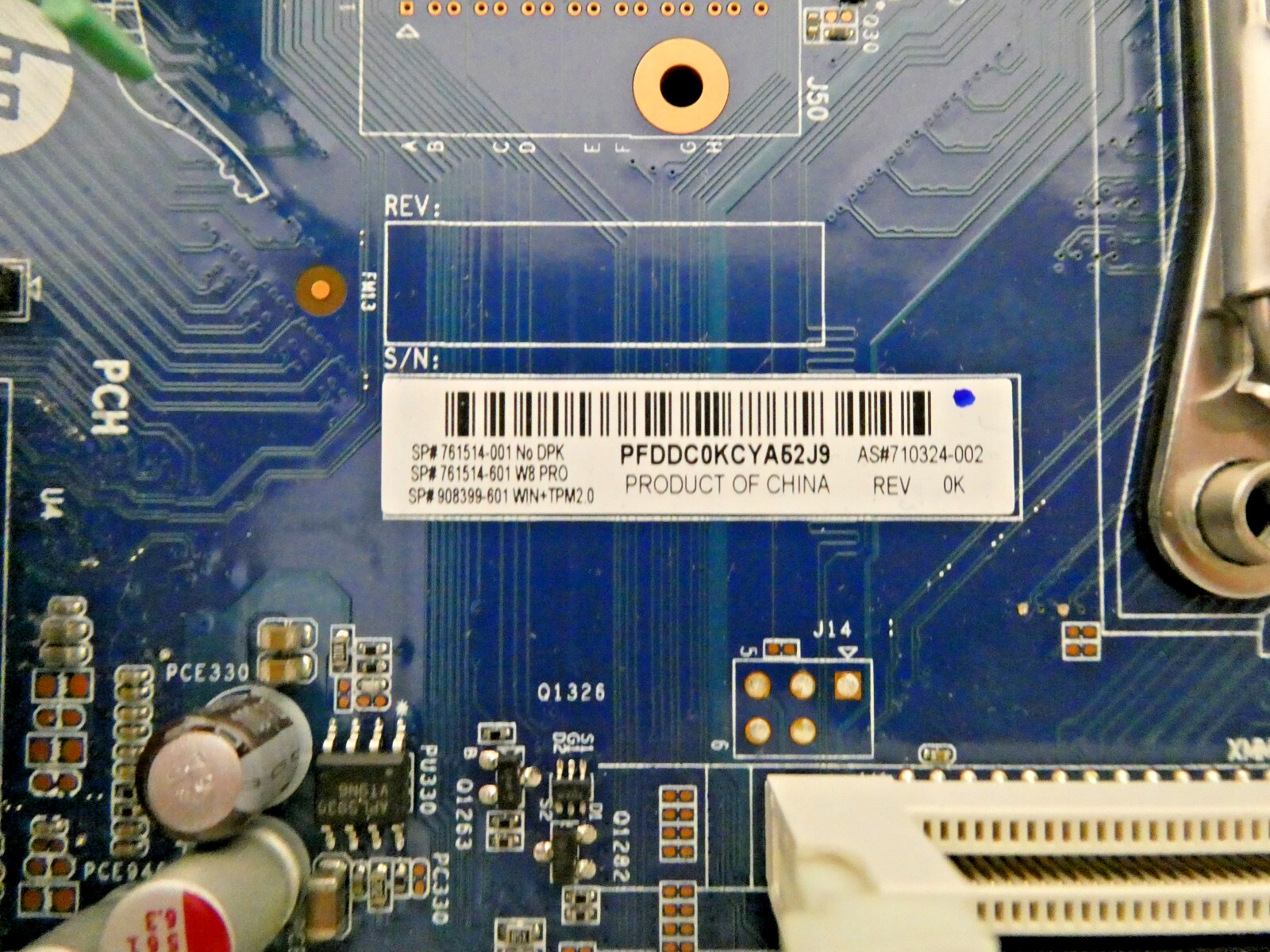 HP Z440 WORKSTATION MOTHERBOARD DDR4 LGA 2011-3 761514-001 710324-002