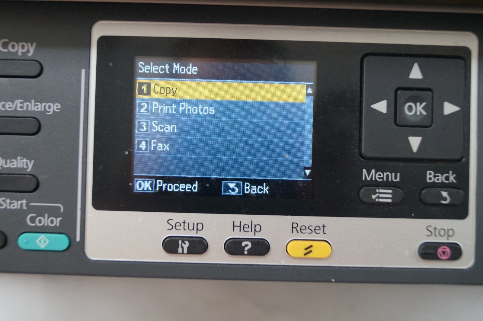EPSON C422A WorkForce 545 All-In-One Printer Wi-Fi Print Tested WORKING B312