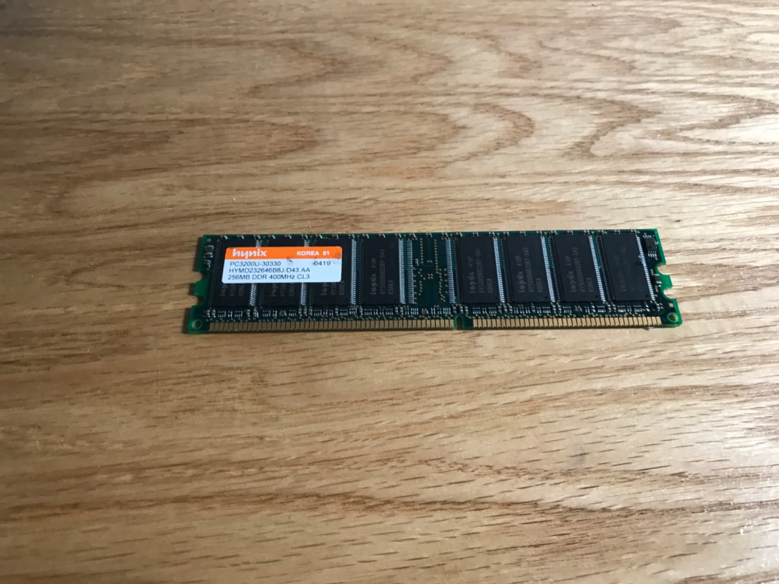 assorted desktop RAM – DDR1 / DDR2