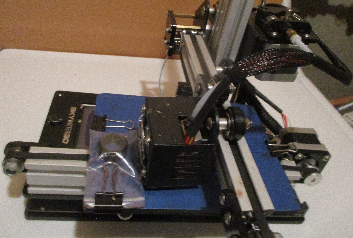 SkyWriter 3D Mini Desktop 3D Printer FS-8 Possibly Works/Parts Read Description