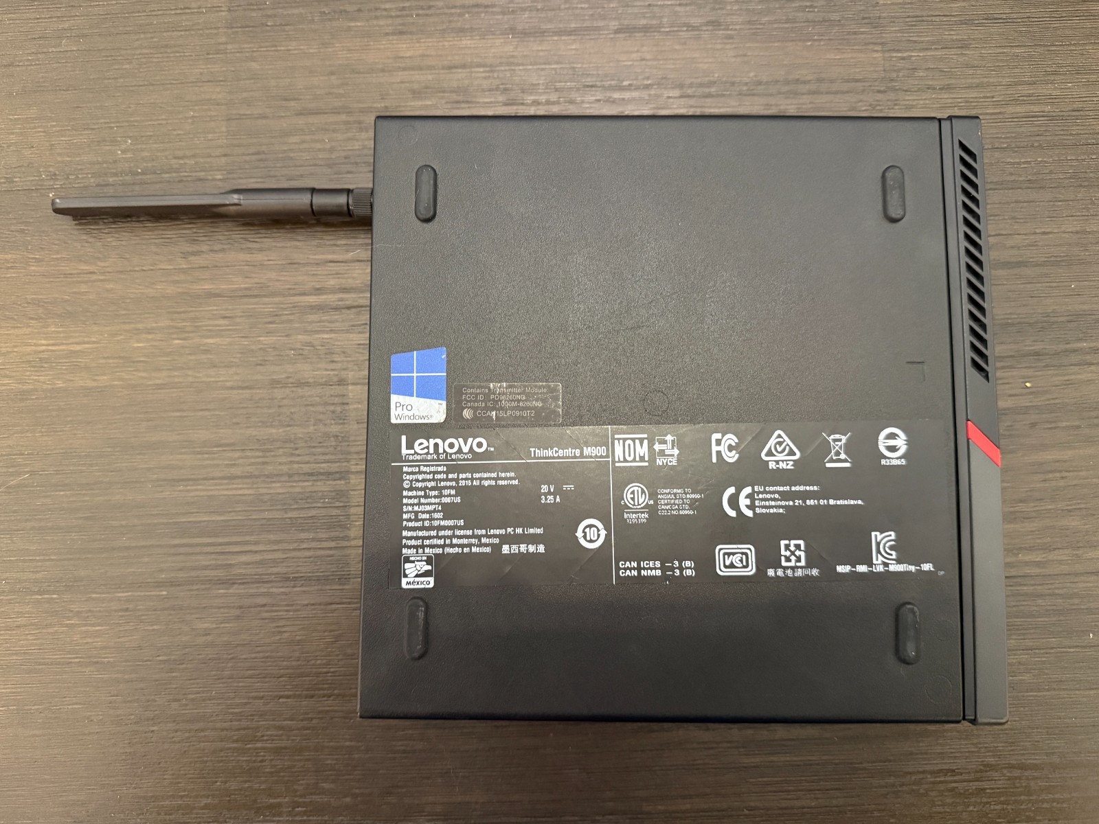 Lenovo ThinkCentre M900 Tiny Processor: Intel Core i5-6500T 6th Gen, 24 Gb Ram
