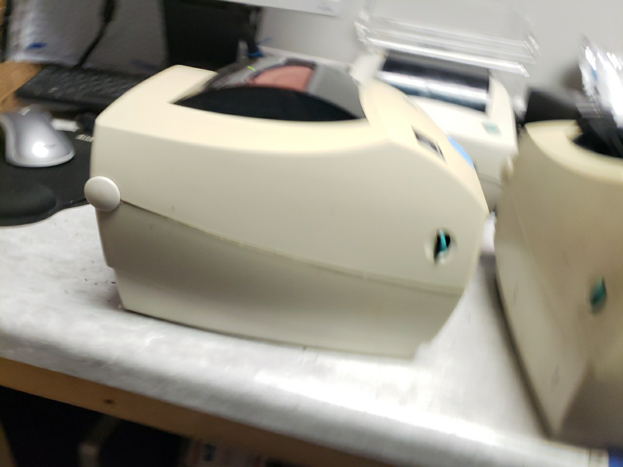 Zebra TLP2844-Z Thermal Label Printer – Self Tested no power cord free shipping