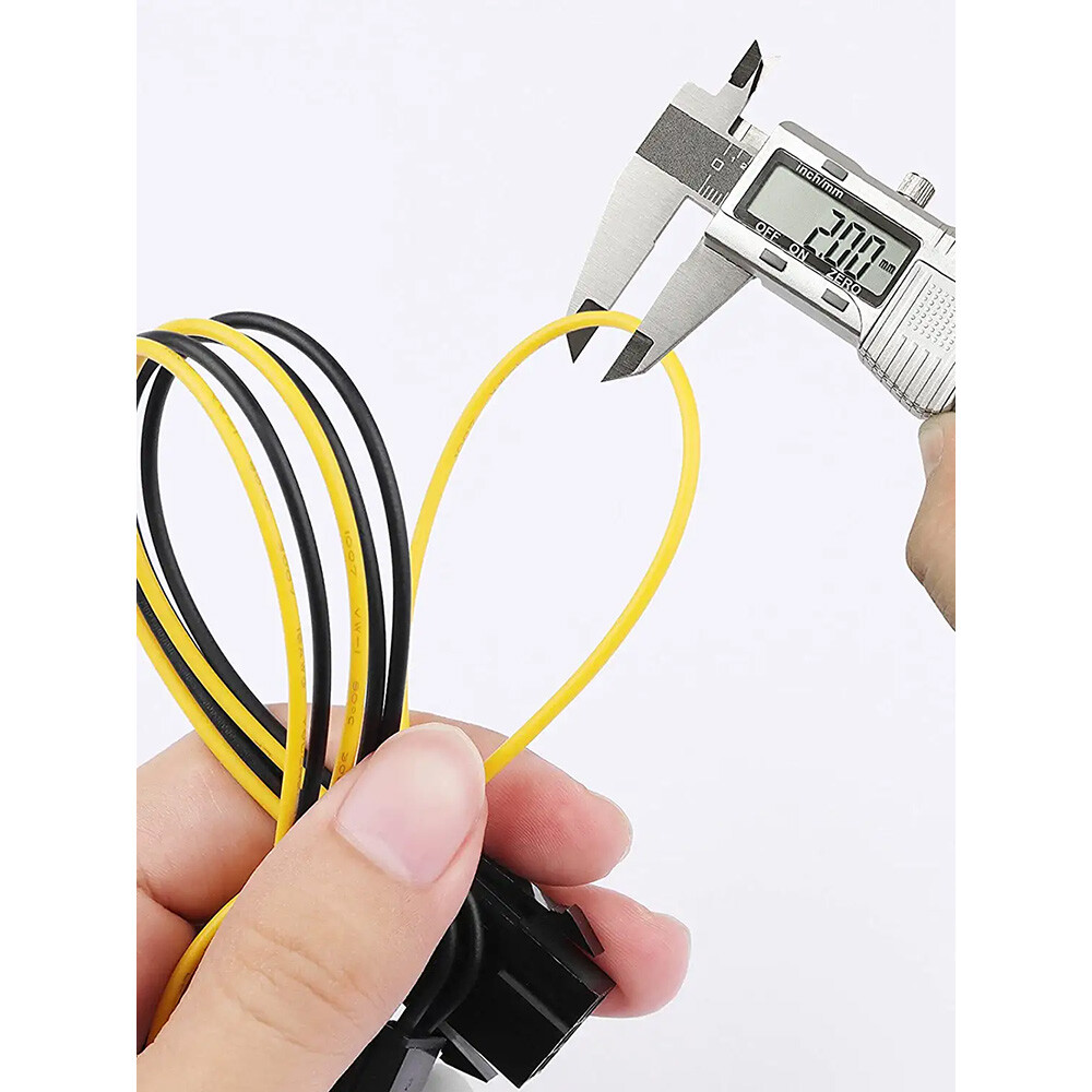 Graphics Card GPU VGA PCIe 8 Pin Female to Dual 8 Pin (6+2) Male Extension Cable