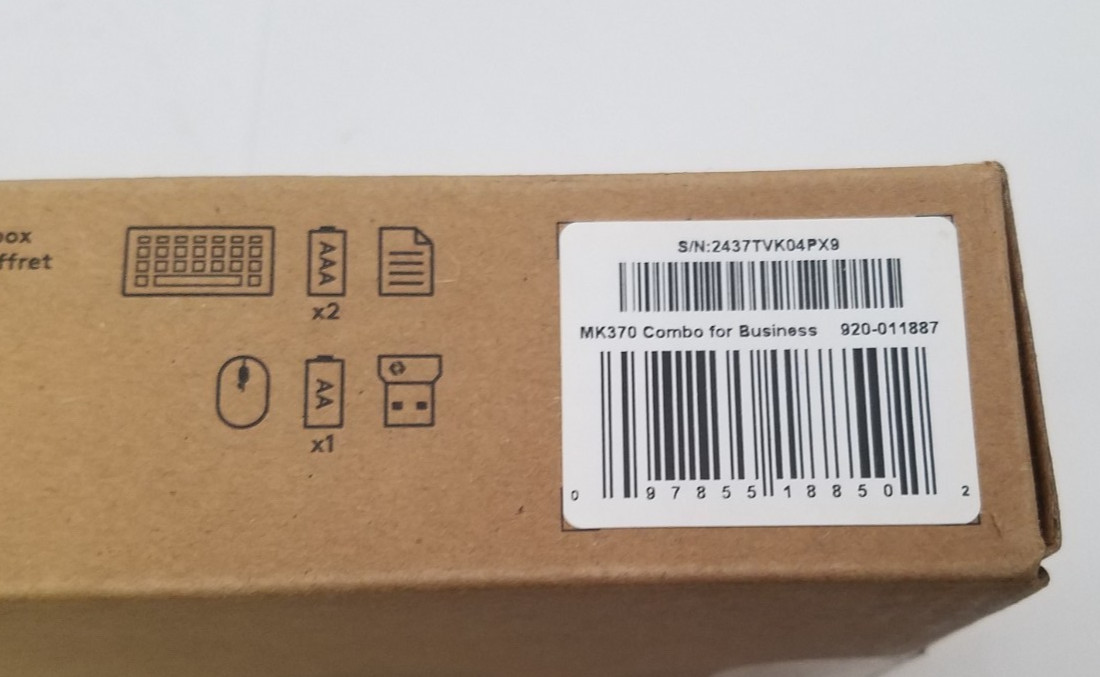 Logitech MK370 Keyboard Mouse Combo for Business Logi Bolt USB-097855188502