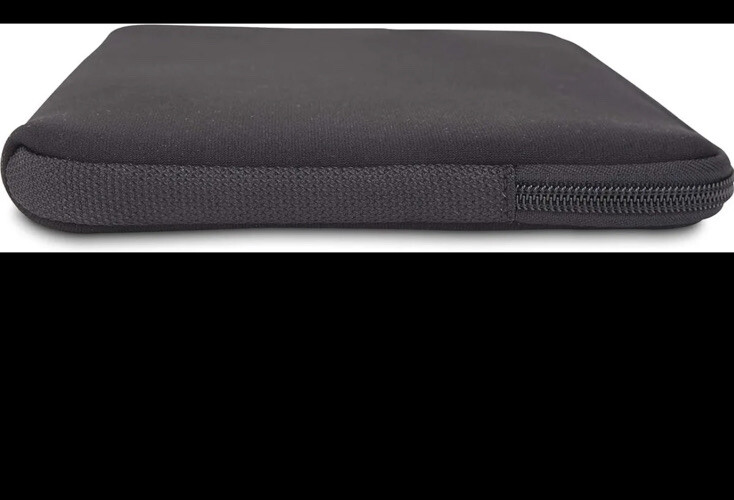 Amazon Basics 11.6-Inch Laptop Sleeve, Protective Case with Zipper BLACK