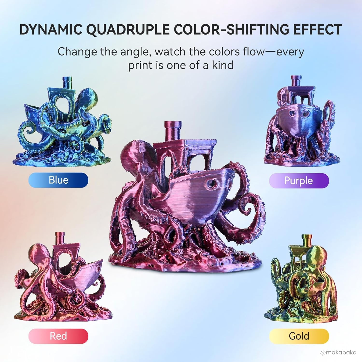 [BUY 6 PAY 4]JAYO 1.1KG PLA Meta PETG SILK PLA+ ABS 3D Printer Filament 1.75mm