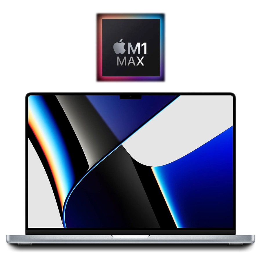 2021 Apple M1 Max MacBook Pro 16.2″ 32GB/1TB SSD – (Silver) A2485 w/Warranty