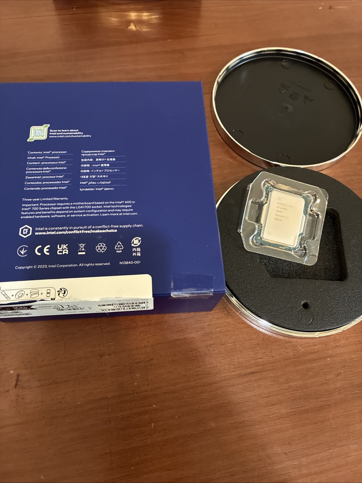 Intel Core i9 i9-14900K Up To 6 GHz CPU 24-Core Open Box