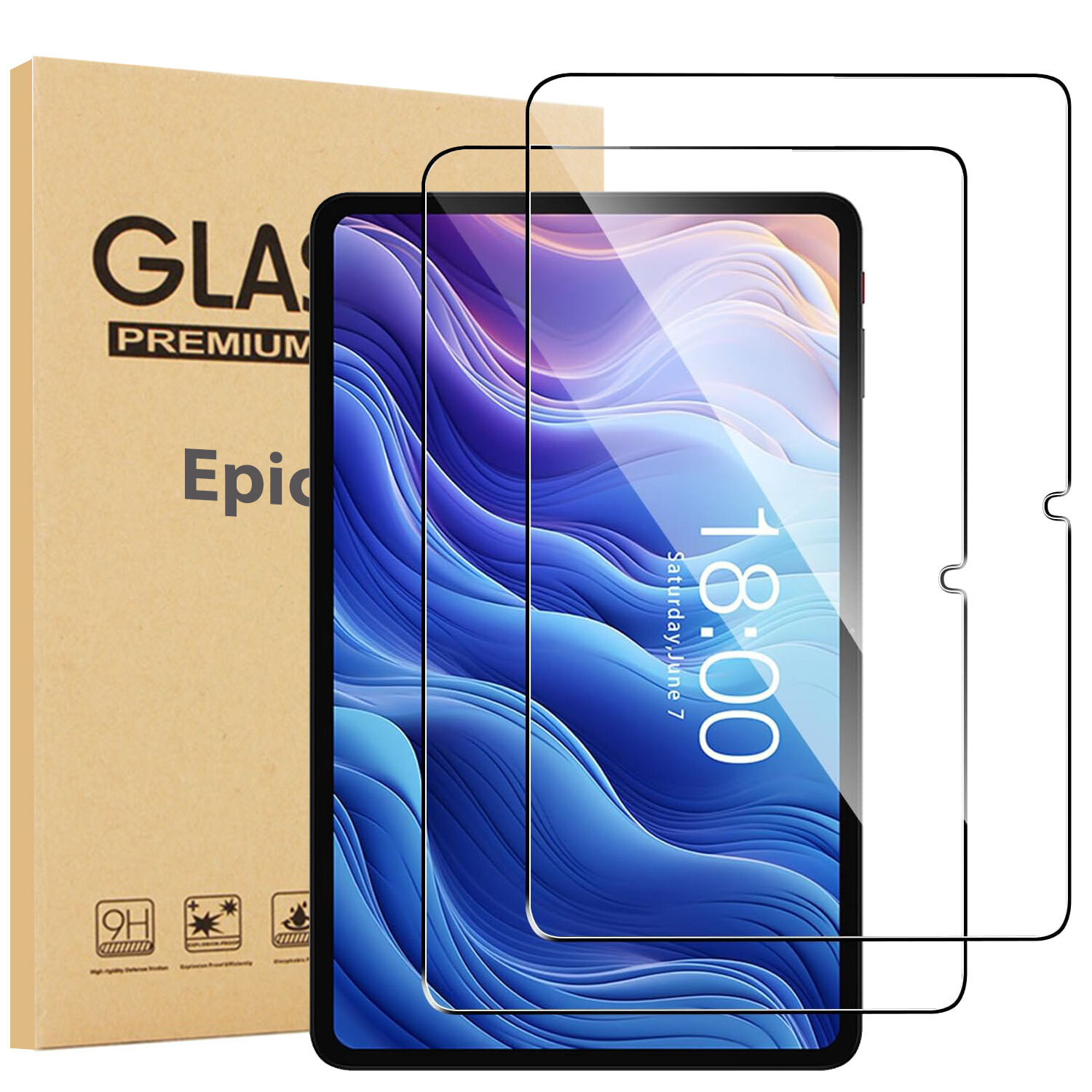 For TECLAST T60 12 inch Android 14 Tablet (2024) Tempered Glass Screen Protector