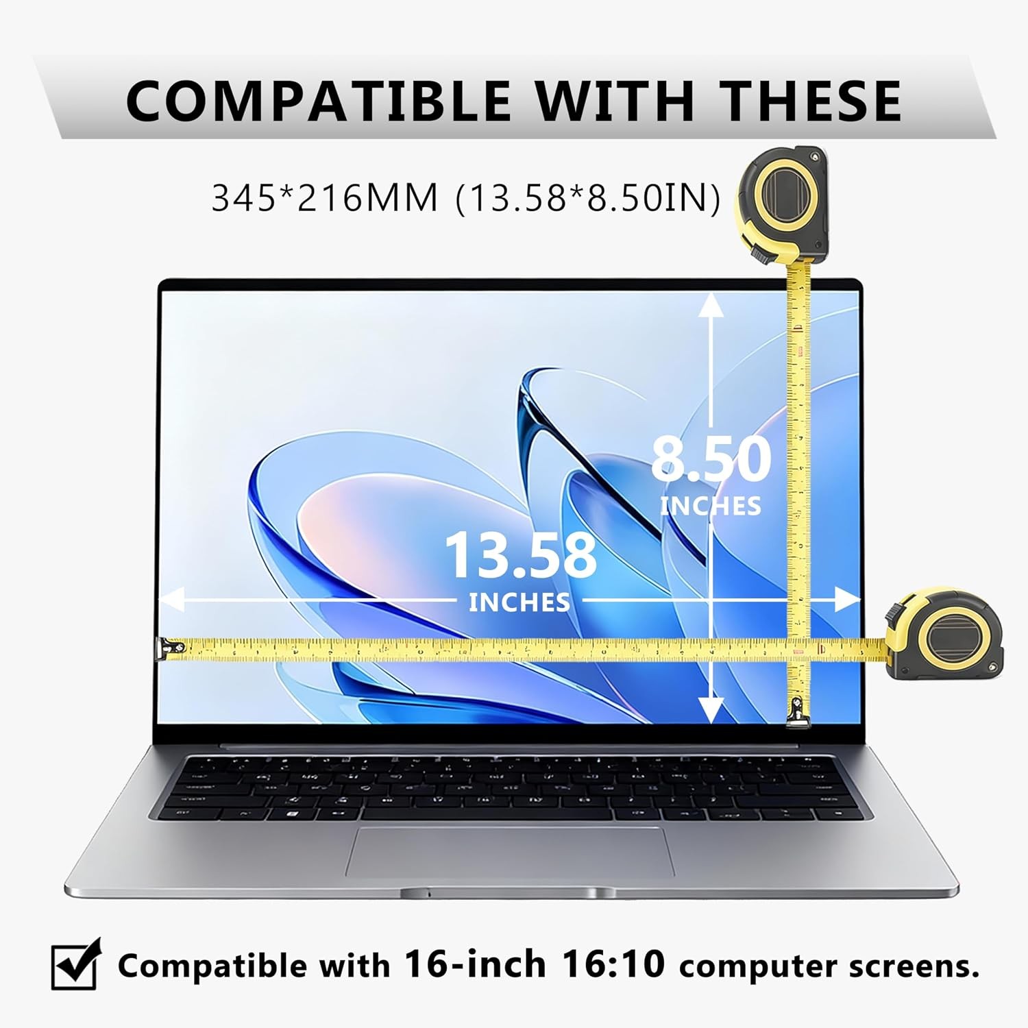 Tempered Glass Screen Film 9H for 16″ Lenovo ideapad 5/5i Pro 16, Slim 3/5/7 16