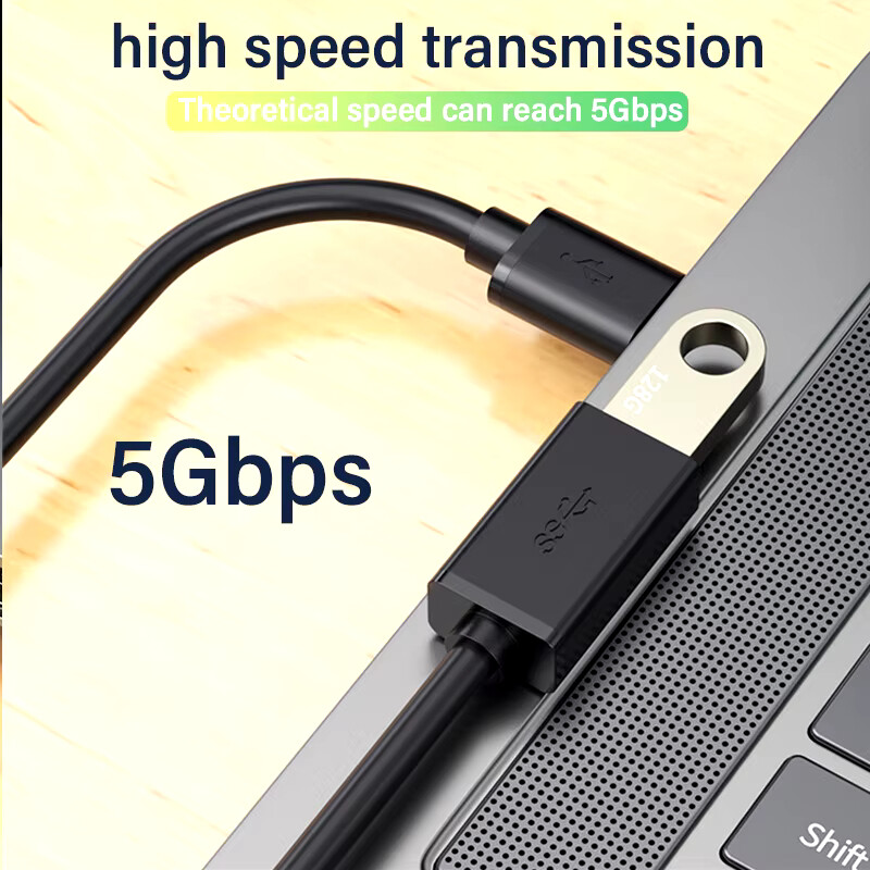 USB 3.0 Extension Cable High Speed Extender Cord Adapter Type A Male to Female