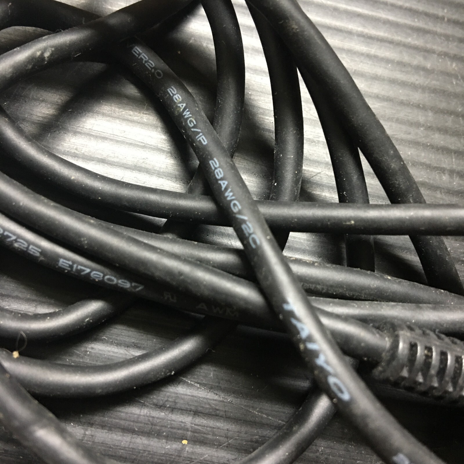 Original OEM HP USB Mini A to Standard B USB Cable USB 1.4M (8121-0807)