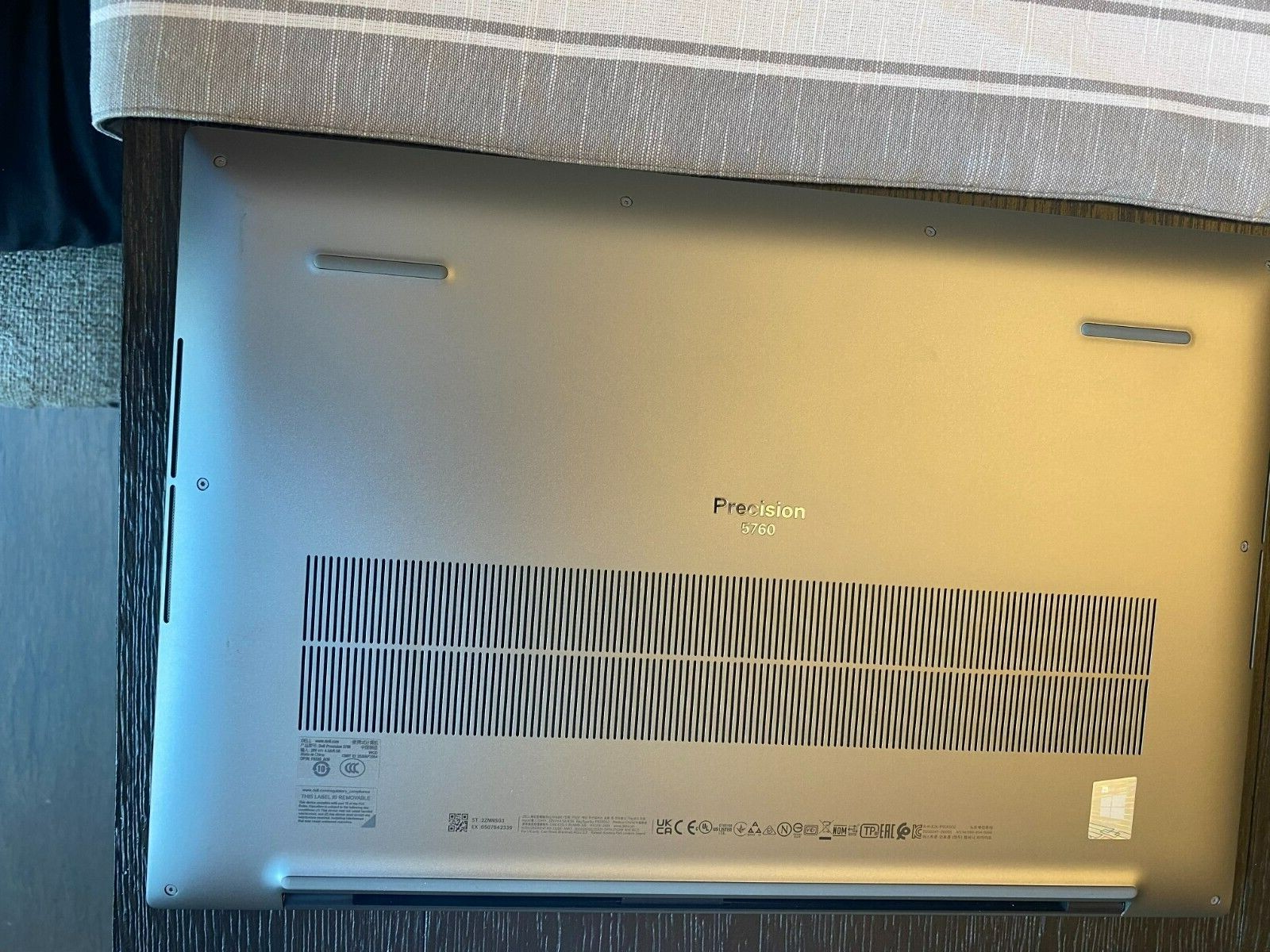 Dell Precision 5760 With 11th Gen Intel(R) Core(TM) i7-11850H @ 2.50GHz 64GB Ram