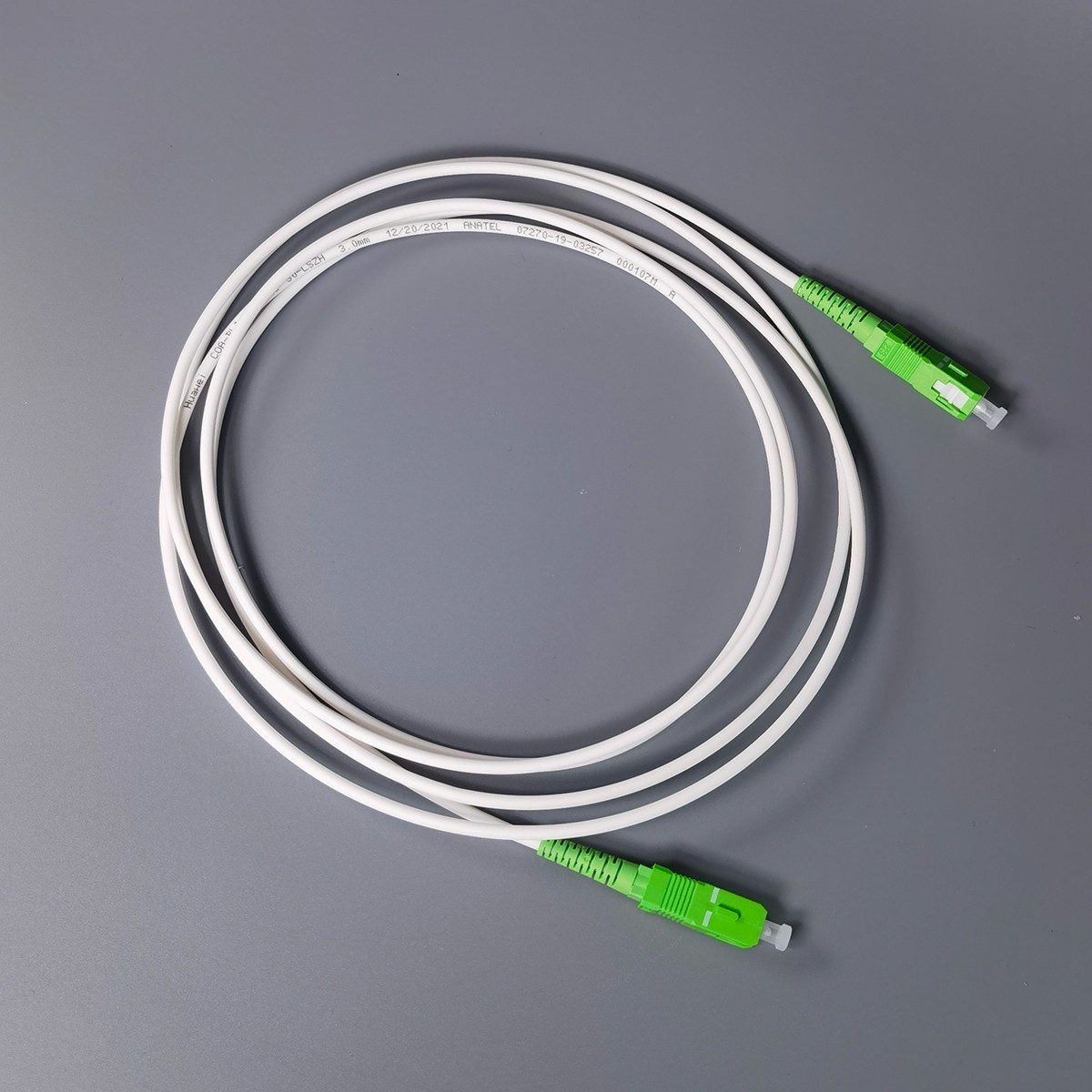 2/3/5/10pcs Fiber Optic Patch Cord G657A2 LSZH 2M SC/APC-SC/APC Simplex