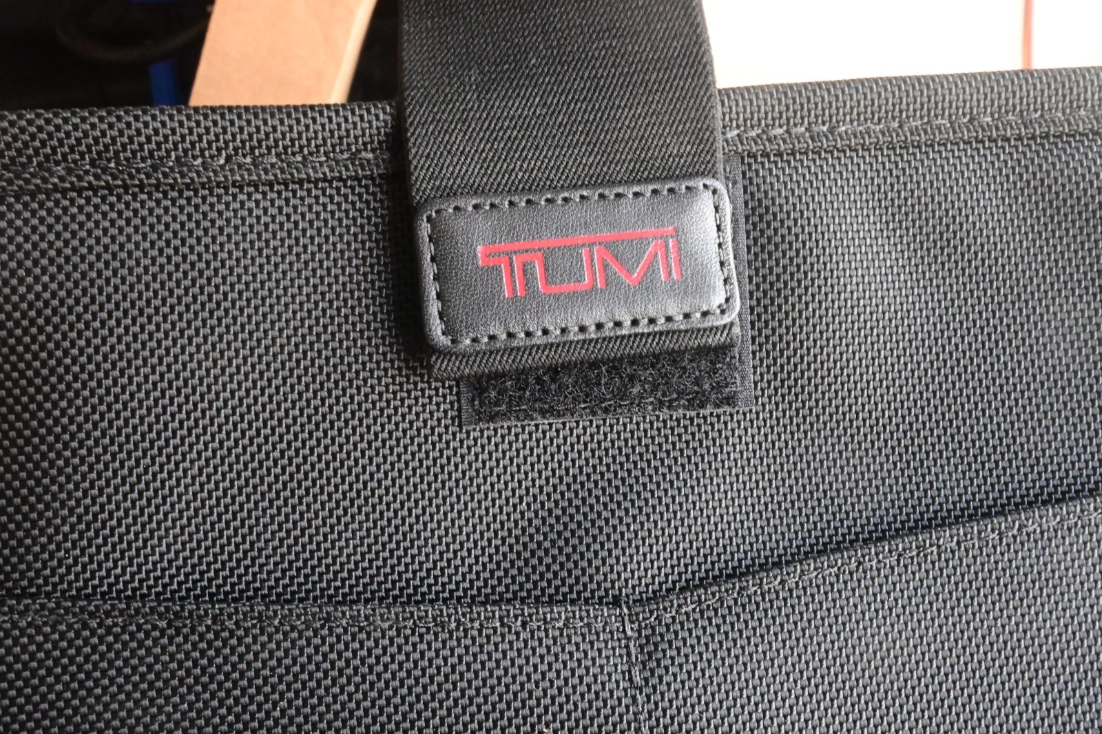 Tumi 14″ Black Ballistic Nylon Padded Laptop Computer Sleeve Case VINTAGE NWT