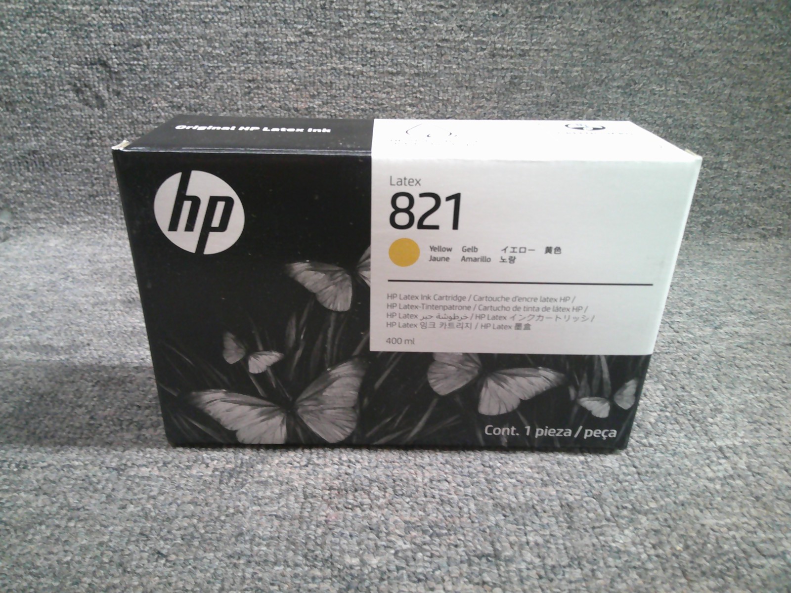 G0Y88A New Genuine HP 821 Yellow Latex Ink 400ml for Latex 110 115 04/2027