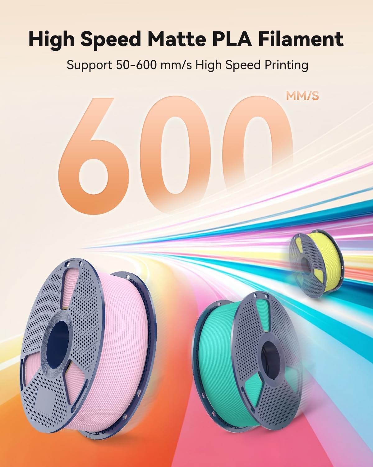 (Buy 6 Get 4 Free,Add 10) SUNLU 1.75mm ASA/PLA/PLA+/ABS/PETG/PA 3D Filament 1KG
