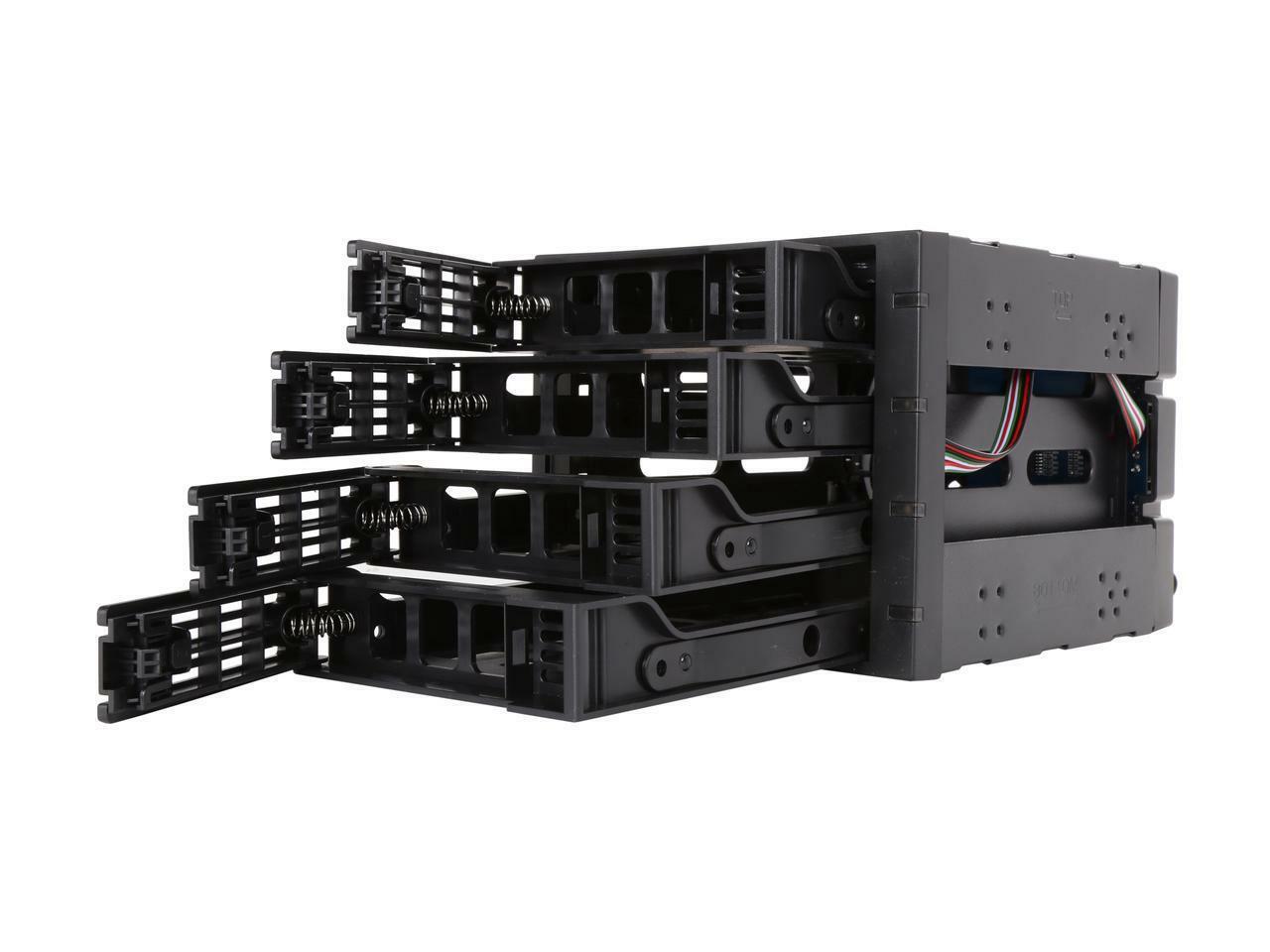 Rosewill RSV-SATA-Cage-34 – Hard Disk Drives – Black, 3 x 5.25″ to 4 x 3.5″ Hot-