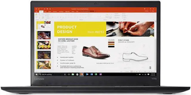 Lenovo ThinkPad T470s W10 Pro i7-7500U 8GB RAM 256GB SSD 14 in IPS WQHD Matte