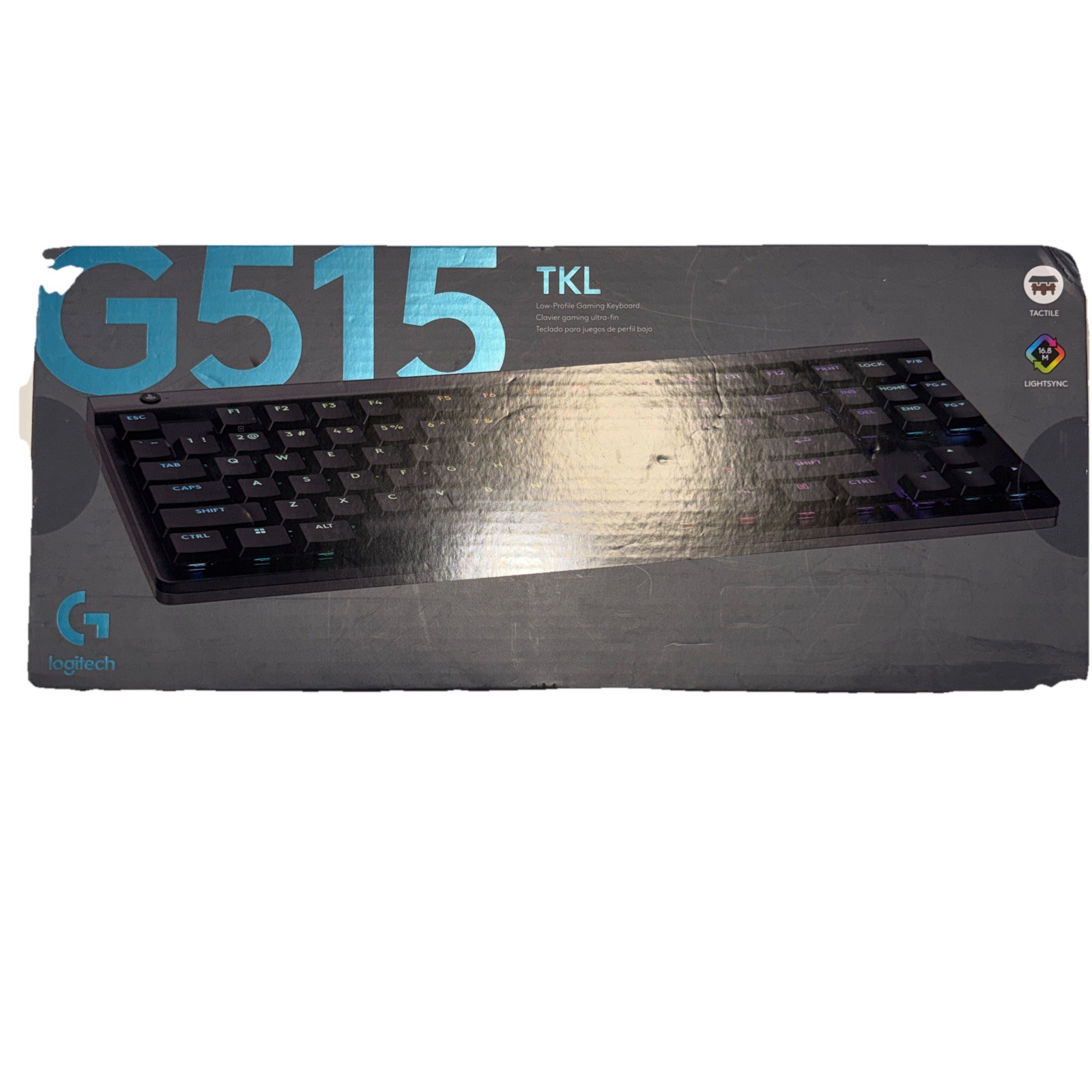 Logitech G515 Black 920-012868 Mechanical Gaming Keyboard For PC & Mac Tactile