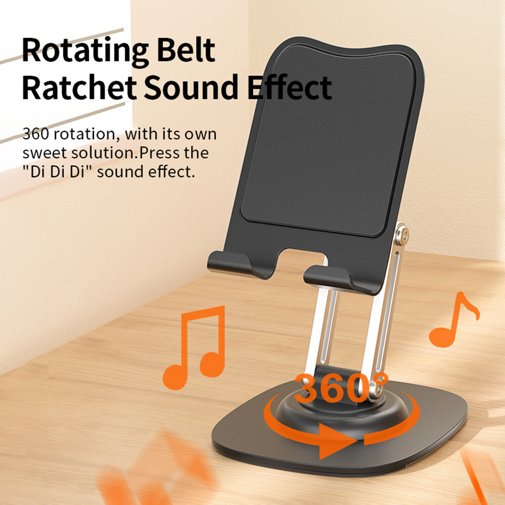 360° Desktop Stand Desk Phone Holder Mount Cradle For Mobile Tablet iPad iPhone