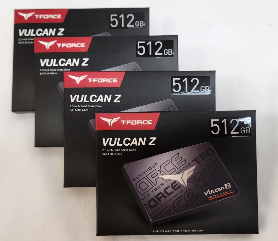 SSD 512GB -2.5″ SATA III TEAMGROUP T-Force Vulcan Z Internal SSD T253TZ512G0C101