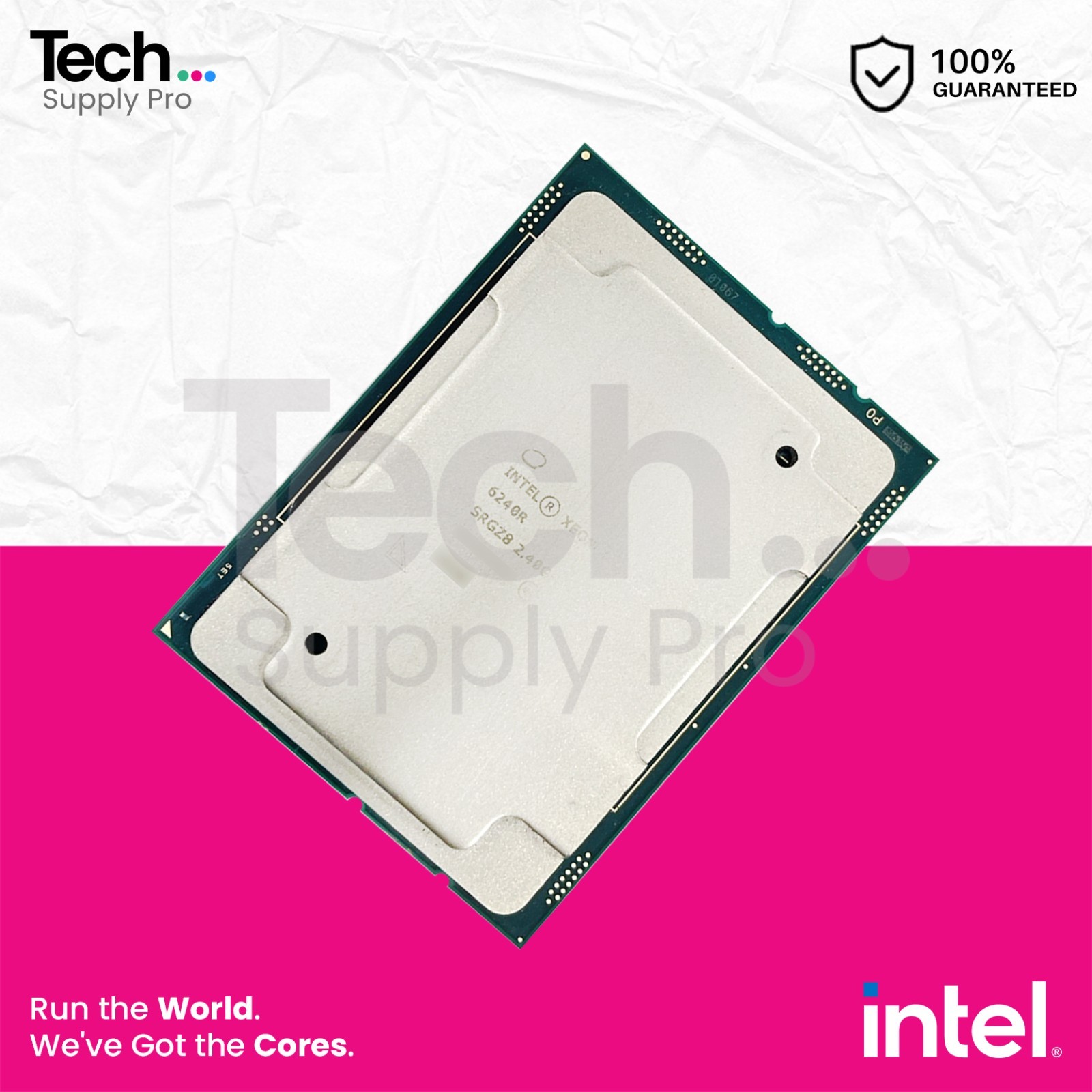 SRGZ8 Intel Xeon Gold 6240R 24-Core 2.40GHz 35.75MB 165W FCLGA3647 Processor