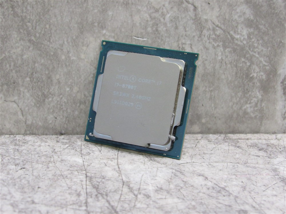 Intel Core Processor i7-8700T (SR3WX) 2.40GHz 6 Core Socket LGA1151 CPU