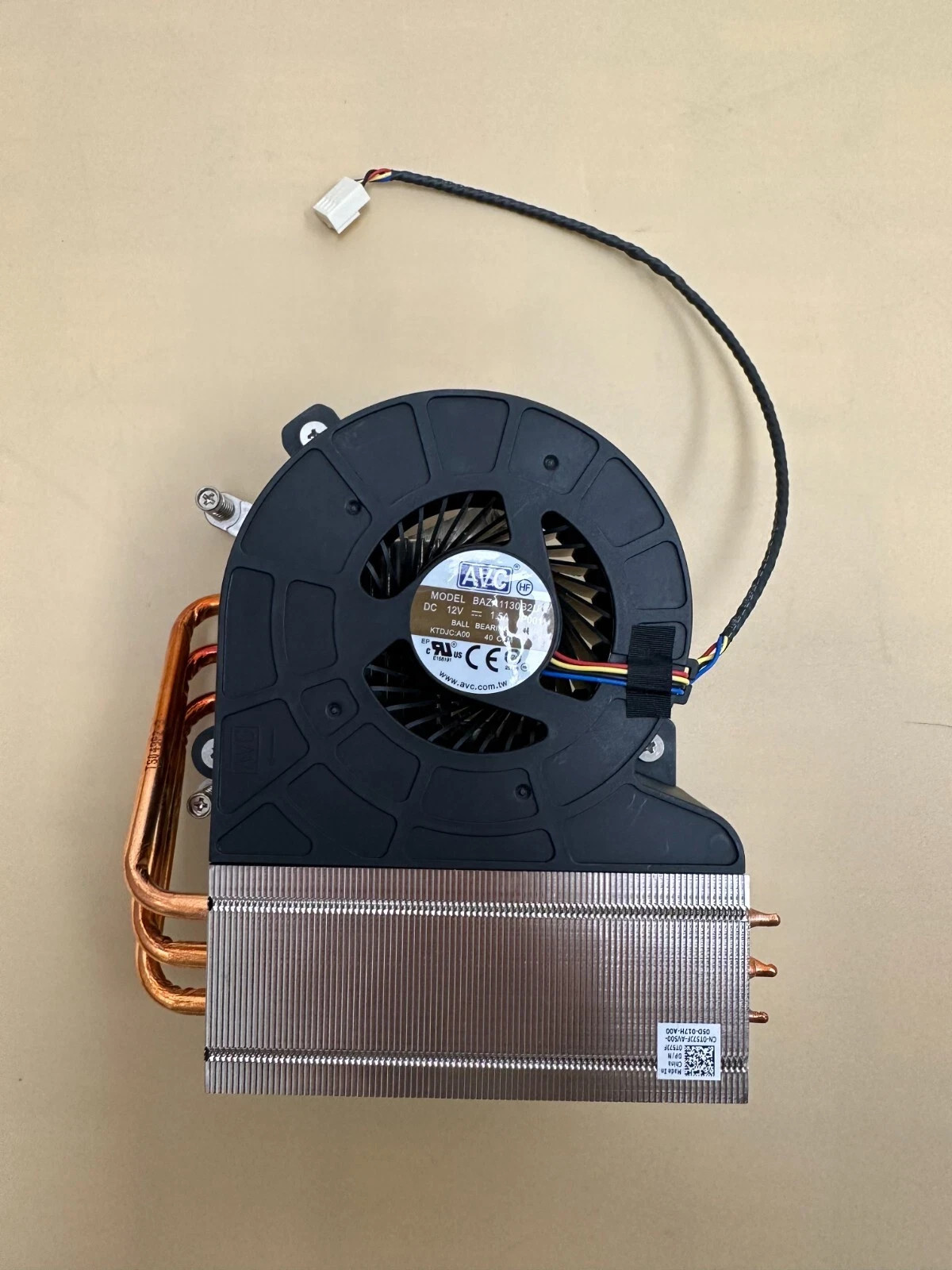 T57JF KTDJC Heatsink w/ Fan for 95W 65W CPU Dell T3640 T3630 XPS 8910 8920 8930