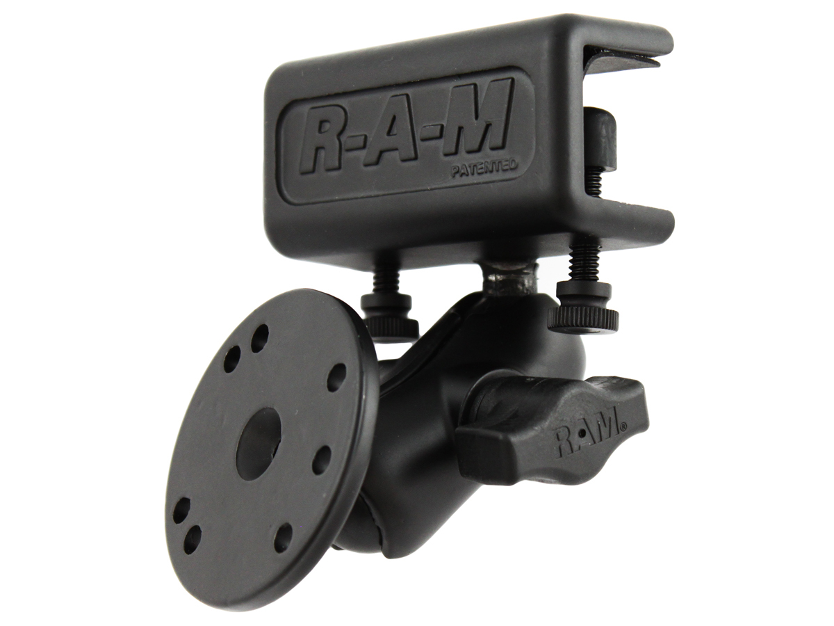 RAM Flat Clamp Glareshield Mount for iPad Mini, Used w/Otterbox, Other Cases