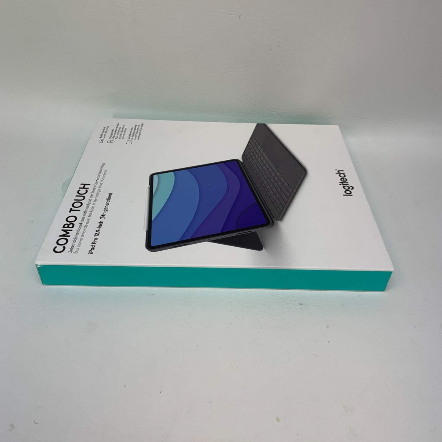 New Logitech Combo Touch Keyboard Case iPad Pro 12.9-inch Gray 920-010097