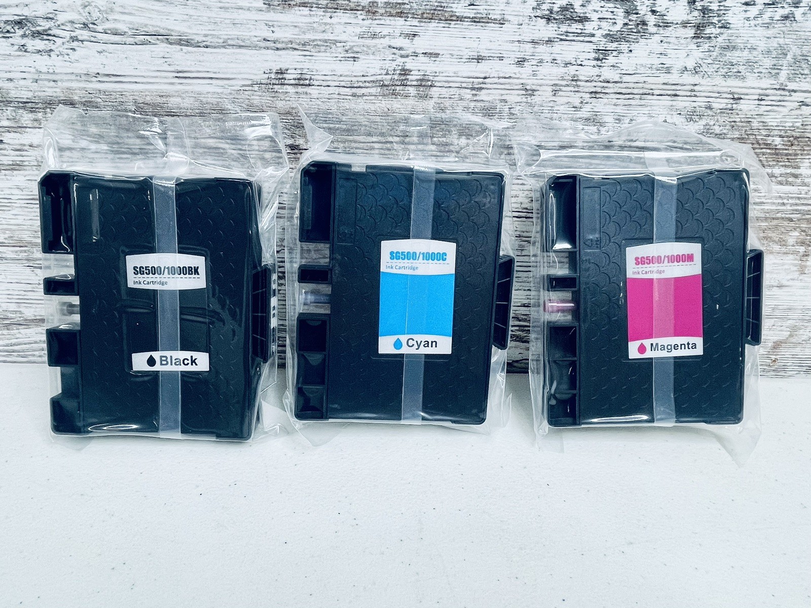 🆕 Sublimation Ink Cartridges Compatible with SG500 SG1000 (1x Each Bk, C, M)