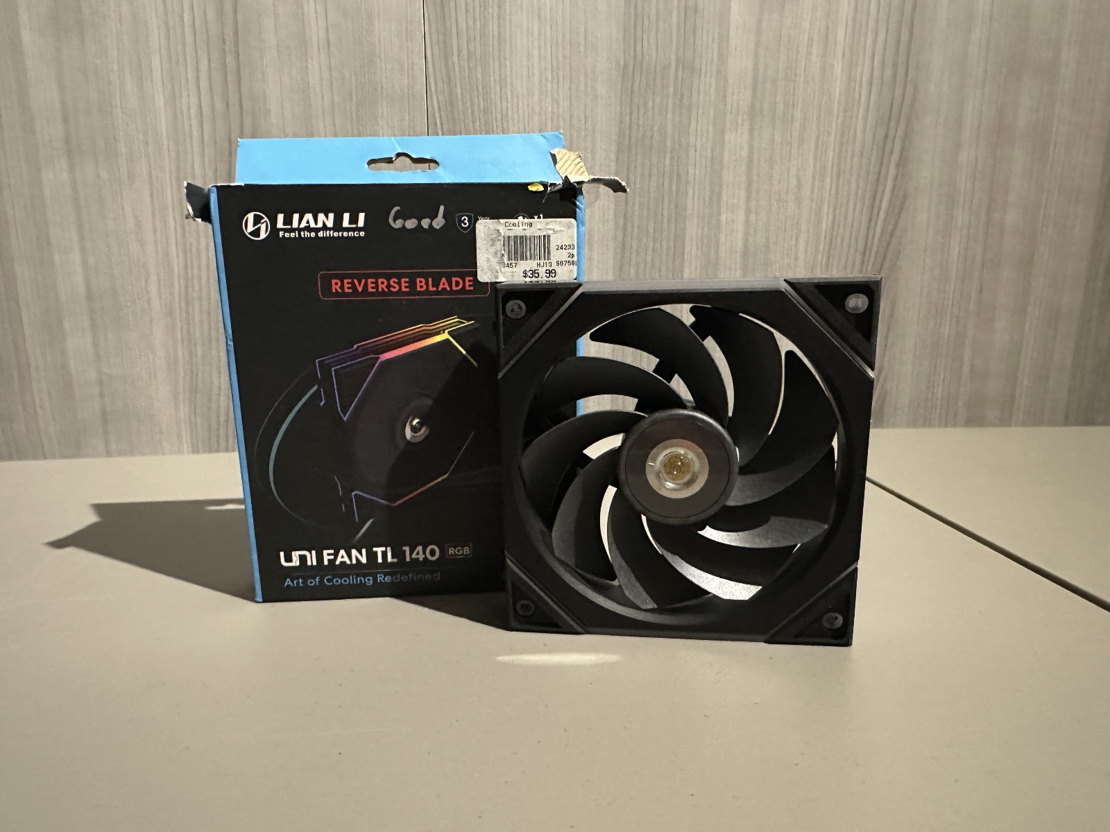 *FANS ONLY* Lian Li TL 140mm – Black (1-Pack)