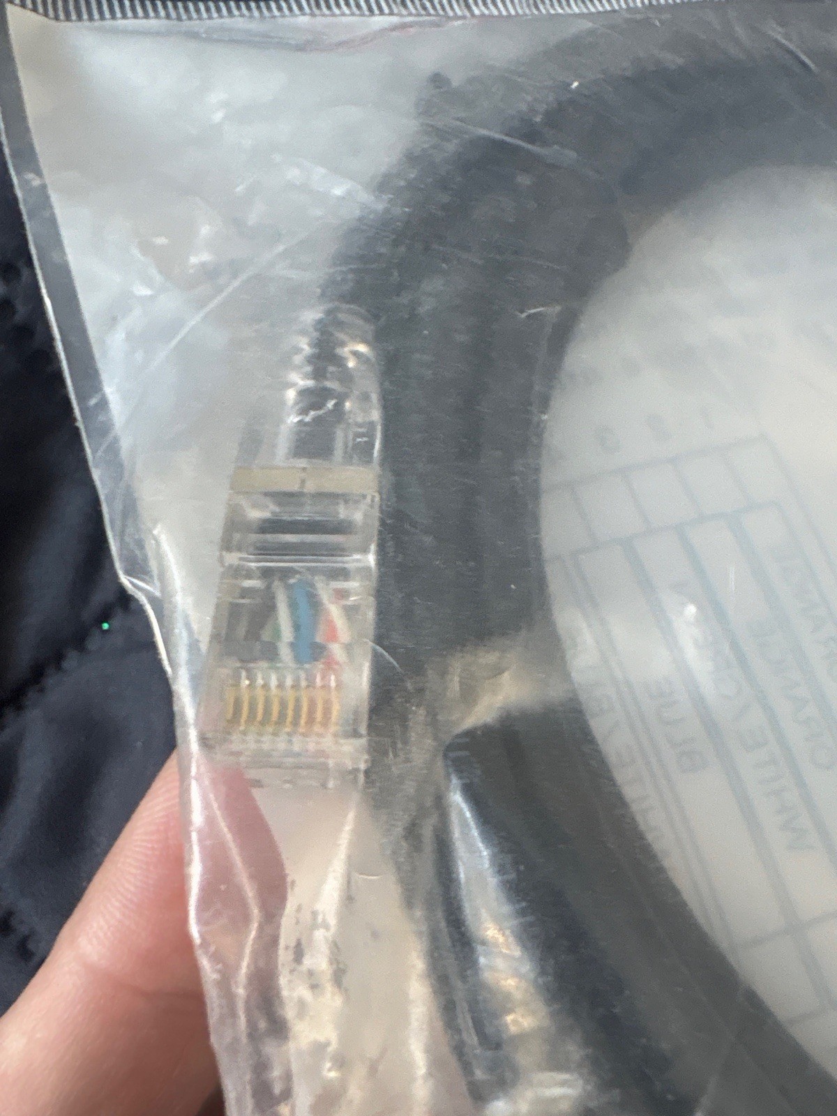 10’ S/FTP CAT6A Patch Cable – Weltron 90-C6ABS-10BK