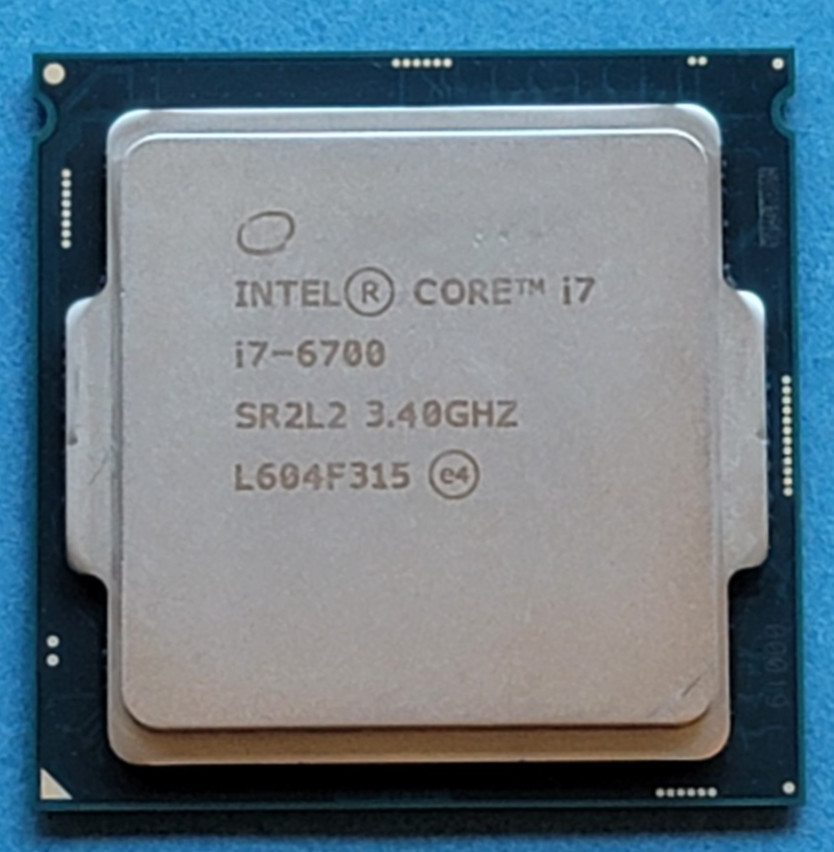 Intel Core i7-6700 – 3.40GHz Quad-Core CPU Processor