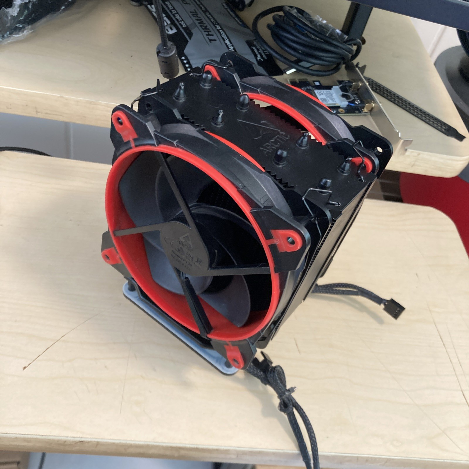 Arctic Freezer 34 Esports Duo Tower CPU Cooler Red
